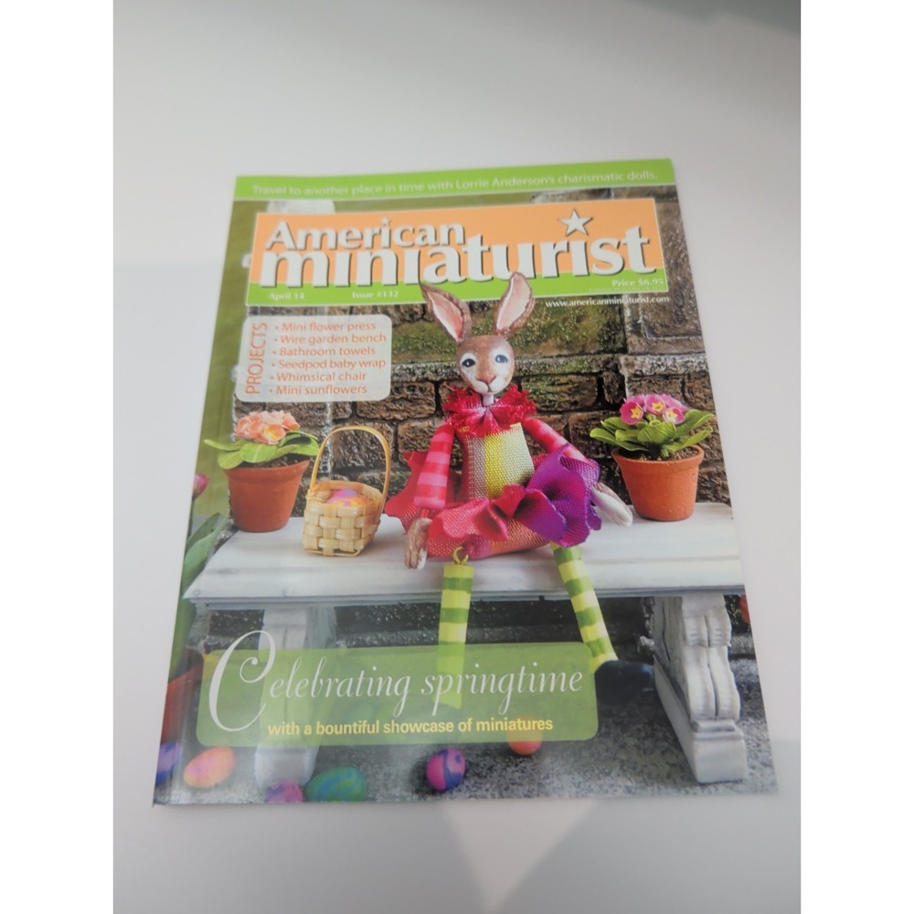 American miniaturist magazine April 2014 Issue 132